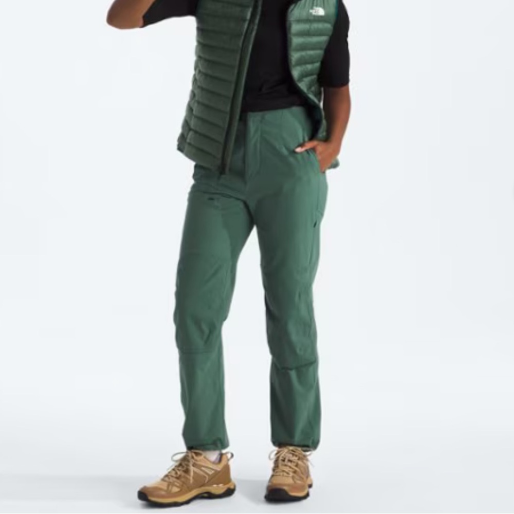 The North Face Basin Pro Women’s Pants Duck Green 6/Long/Tall New With Tags‎